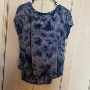 American Eagle soft blue shirt size medium